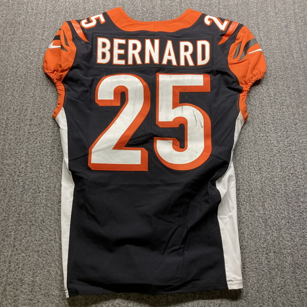 STS - Bengals Giovani Bernard Game Worn Jersey (11/10/19) Size 40 With C...