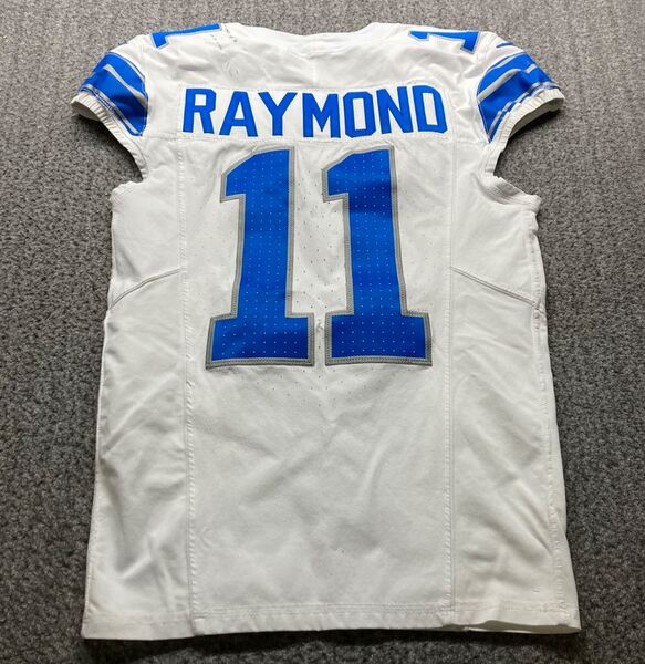 STS - Lions Kalif Raymond Game Worn Jersey 2024 Season Size 38
