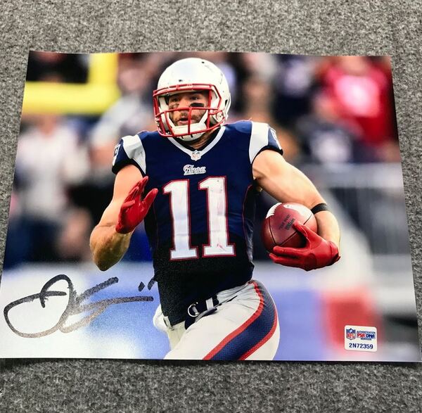 Patriots - Julian Edelman Signed 8x10 Photo