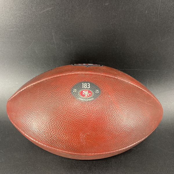 NFL - 49ers Game Used Football (2025 Season)
