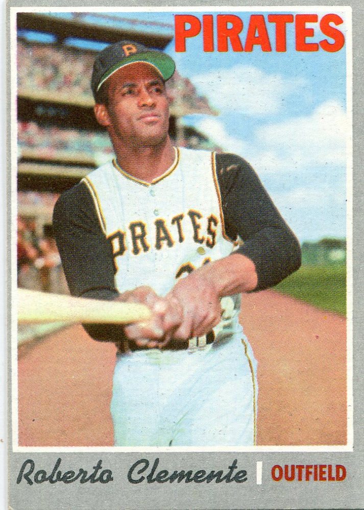1970 Topps #350 Roberto Clemente-- Hall of Famer