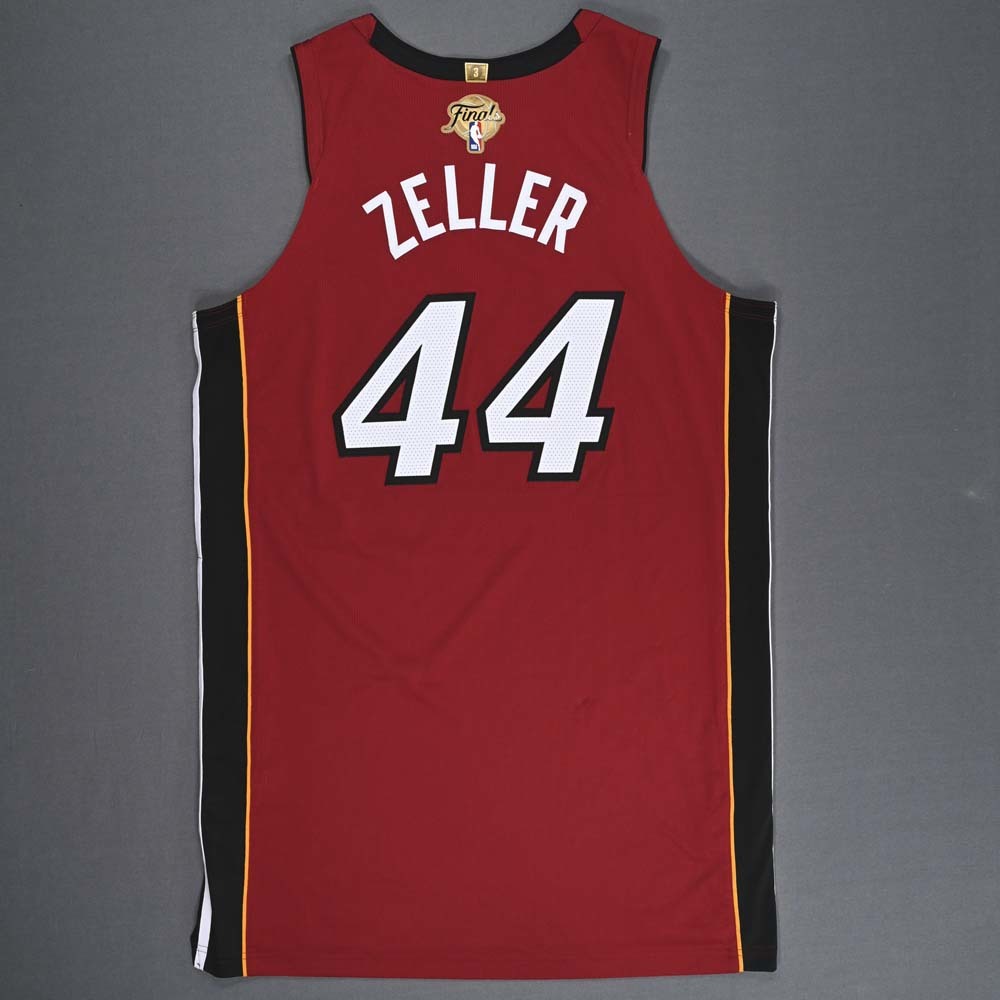 Cody Zeller Miami Heat GameWorn Statement Edition Jersey 2023