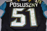 STS - JAGUARS PAUL POSLUSZNY GAME WORN JAGUARS JERSEY (NOVEMBER 13, 2016)