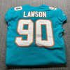 NFL - Dolphins Shaq Lawson Game Cut Jersey Size 42