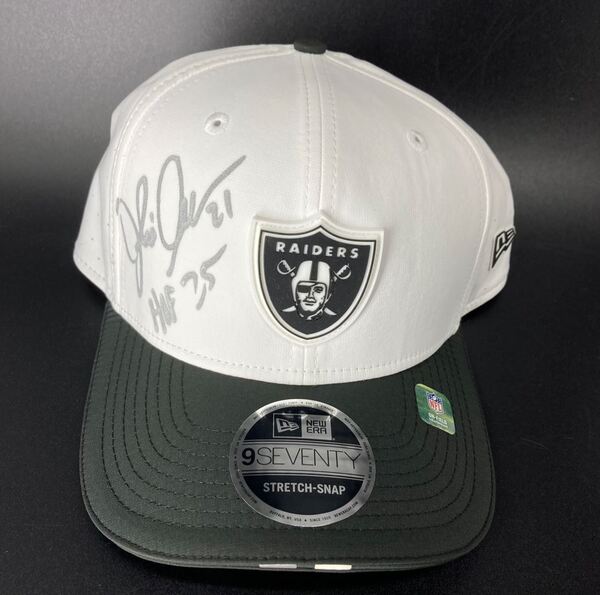 HOF - Raiders Eric Allen Signed Hat