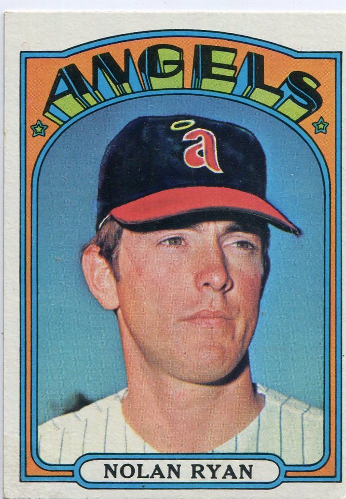 1972 Topps #595 Nolan Ryan-- Hall of Famer