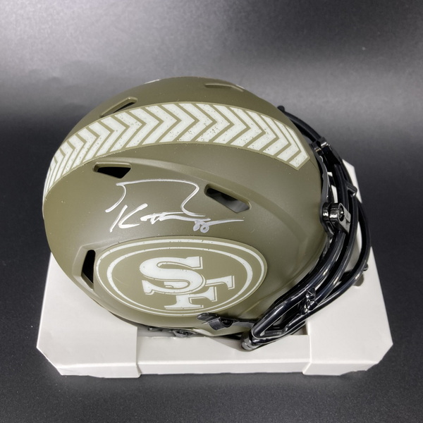 NFL - 49ers George Kittle Signed STS Mini Helmet