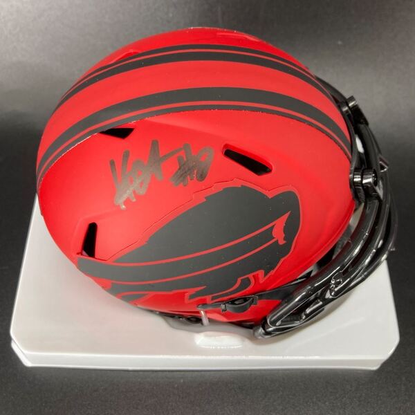 Bills - Khalil Shakir Signed Rave Mini Helmet