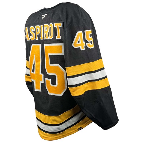Photo of Game-Used 2025-2026 Season Home Hockey Jersey - Set 2 - Jonathan Aspirot