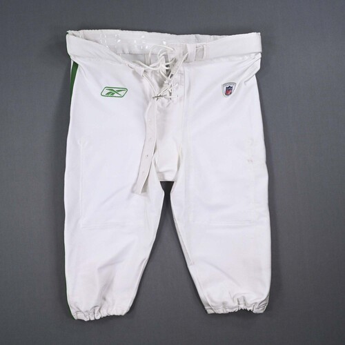 Image of Howard, Austin<br>1960 White and Kelly Green Throwback Pants - Game-Issued (GI)<br>Philadelphia Eagles<br>2010<br>#68