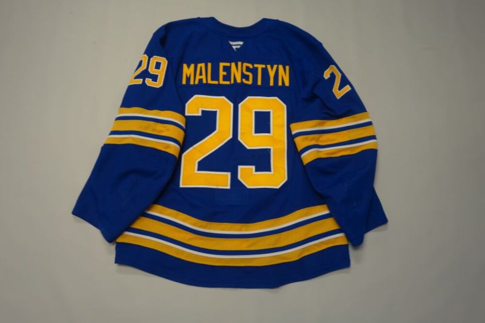 Beck Malenstyn 2025-26 Buffalo Sabres Set 2 Home Jersey