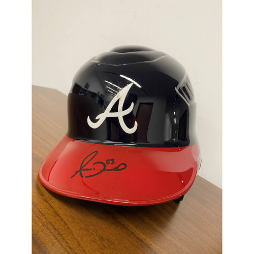 Adam Duvall MLB Authenticated Autographed Helmet - Large