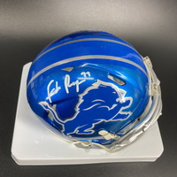 NFL - Lions Frank Ragnow Signed Flash Mini Helmet