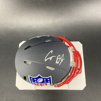 NFL - Eagles Cooper Dejean Signed Blue Shield Mini Helmet