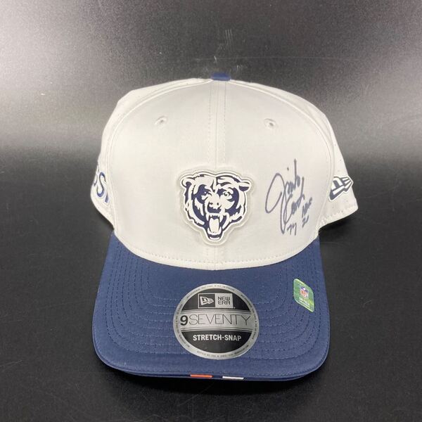 HOF - Bears Jimbo Covert Signed Hat