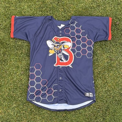 #27 TJ Shook Binghamton Mets Jersey