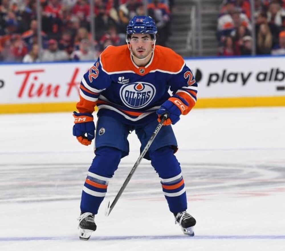 Matt Savoie #22 - Edmonton Oilers Shirts Off Our Backs Meet & Greet Opportunity - Includes On-Ice Photo, Autographed Jersey & 2 Tickets to Jan 24th Game vs Washington Capitals!