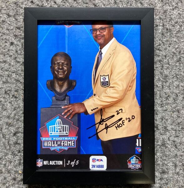 HOF - Broncos Steve Atwater NFL Auction Exclusive Signed 5x7 Photo Indiv...