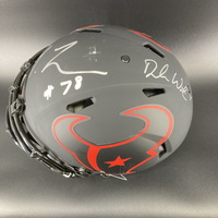 NFL - Texans Eclipse Helmet Signed by Laremy Tunsil