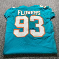 NFL - Dolphins Trey Flowers Game Cut Jersey Size 42