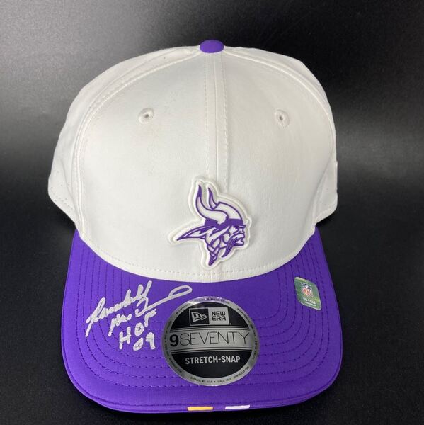 HOF - Vikings Randall McDaniel Signed Hat