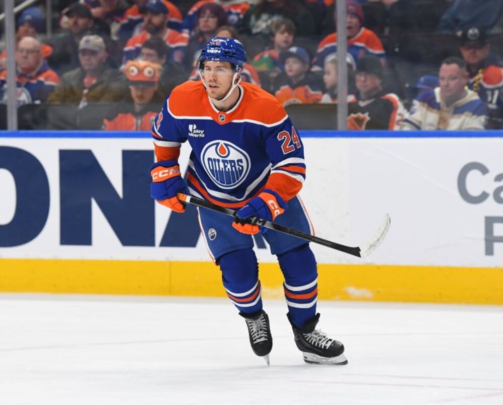 Spencer Stastney #24 - Edmonton Oilers Shirts Off Our Backs Meet & Greet Opportunity - Includes On-Ice Photo, Autographed Jersey & 2 Tickets to Jan 24th Game vs Washington Capitals!