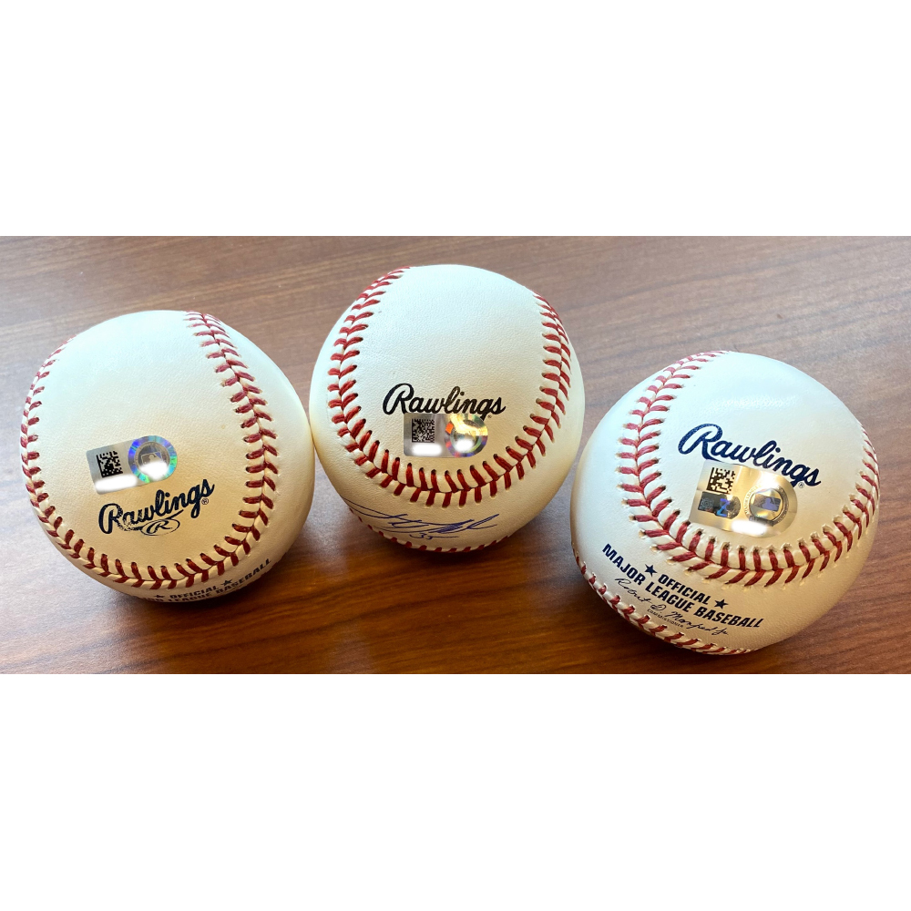 21st Century Detroit Tigers AL Cy Young Pitchers Autographed