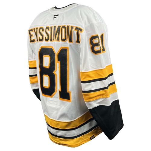 Photo of Game-Used 2025-2026 Season Away Hockey Jersey - Set 2 - Michael Eyssimont