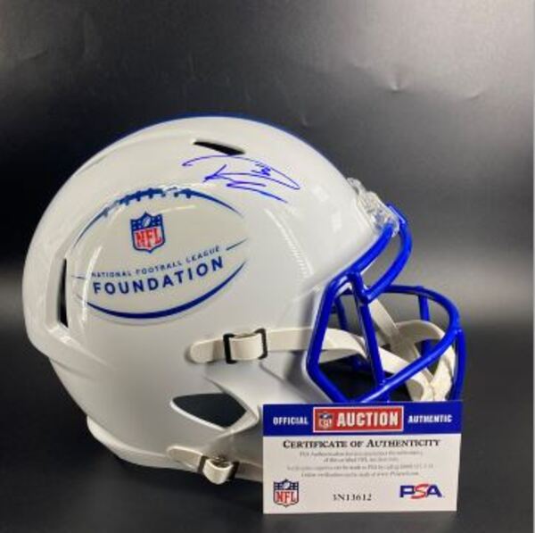 NFL - Steelers Russell Wilson Signed Replica Speed Helmet with NFL Found...