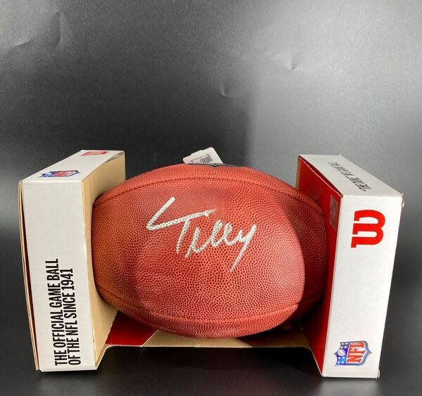 NFL - Browns Cedric Tillman Signed Authentic Football