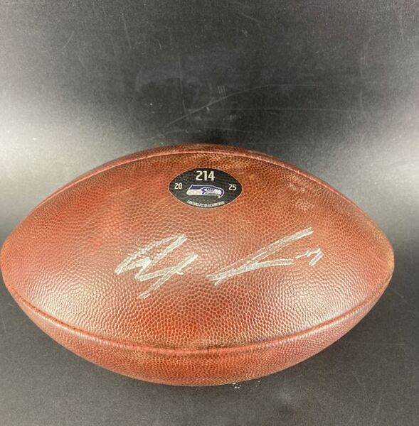 NFL - Jaxson Smith-Njigba Signed Game Used Football (2025 Season) Indivi...