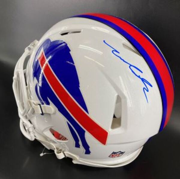 NFL - Bills James Cook signed Bills Proline Helmet