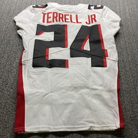 Crucial Catch - Falcons AJ Terrell Game Used Jersey (10/13/24) Size 38 (...