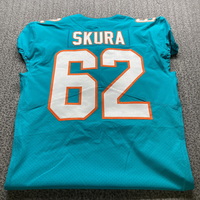 NFL - Dolphins Matt Skura Game Cut Jersey Size 44