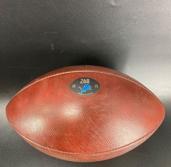 Lions Game Used Football (10/05/2025) Indivdually Numbered 268Next Gen S...