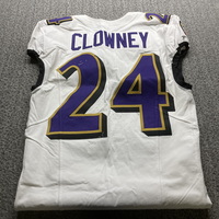London Games - Ravens Jadeveon Clowney Game Worn Jersey (10/15/23) Size ...