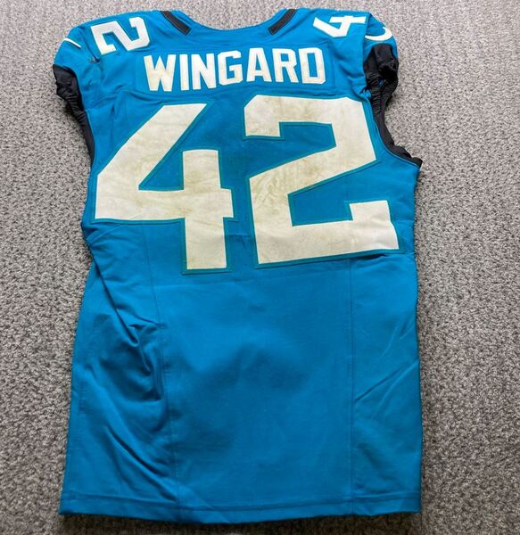 London Games - Jaguars Andrew Wingard Game Worn Jersey (10/19/2025) Size...