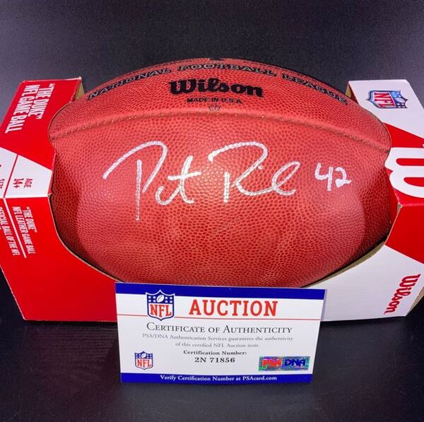 NFL - Ravens Patrick Ricard Signed Authentic Football