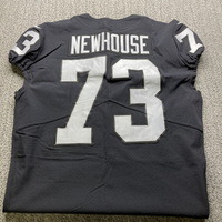 Crucial Catch - Raiders Marshall Newhouse Game Worn Jersey 2017 Season S...