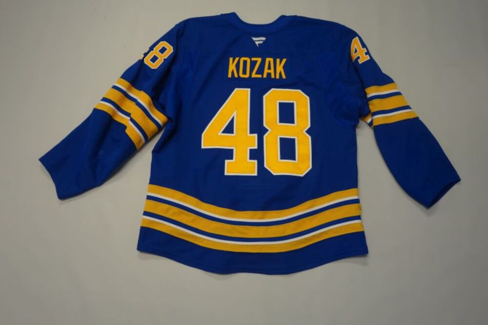 Tyson Kozak 2025-26 Buffalo Sabres Set 2 Home Jersey