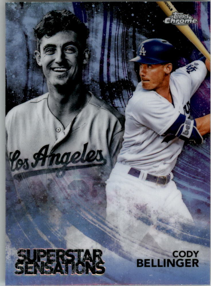 2018 Topps Chrome Superstar Sensations Refractors #SS7 Cody Bellinger