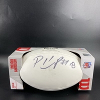 Dolphins - Preston Williams Signed Panel Ball