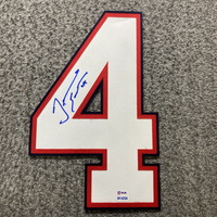 NFL - Bills Tremaine Edmunds Signed Jersey Number