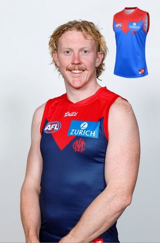 Photo of 2025 Melbourne Demons Clash Guernsey - Clayton Oliver #13