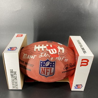 HOF - Bills Marv Levy Signed Authentic Football