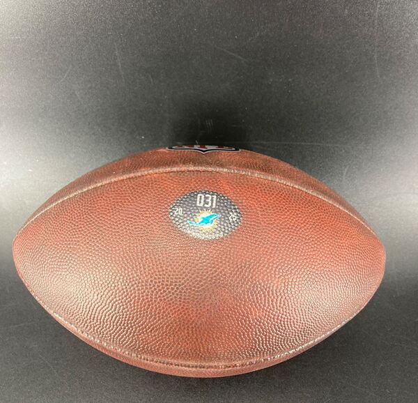Dolphins  Game Used Football (10/05/2025) Individually Numberd 031Next G...