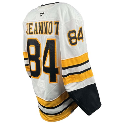 Photo of Game-Used 2025-2026 Season Away Hockey Jersey - Set 2 - Tanner Jeannot