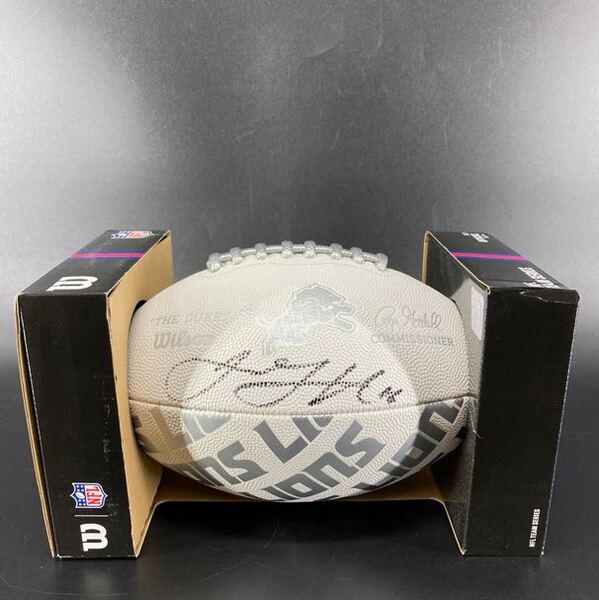 NFL - Lions Jared Goff Signed Training Camp Composite Football