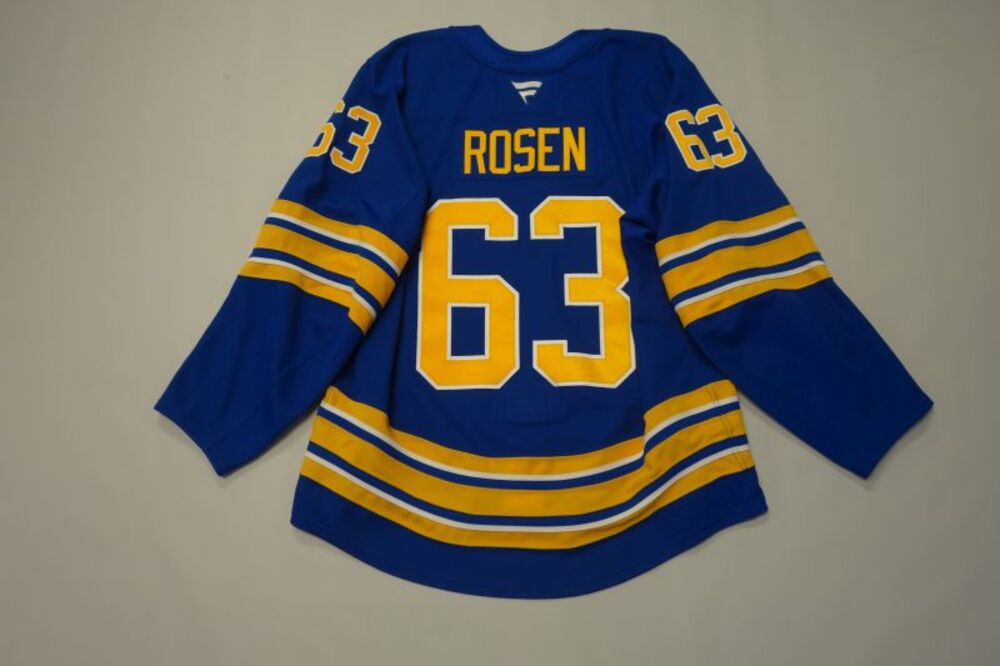 Isak Rosen 2025-26 Buffalo Sabres Set 2 Home Jersey