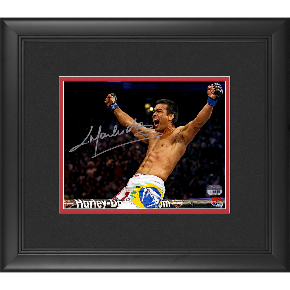 Lyoto Machida Ultimate Fighting Championship Framed Autographed 8